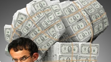 جنـگ مـار و اژدهـار برسـر خـزانه دولـت