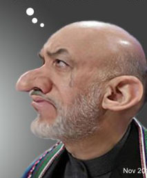 کــرزی در کــوه قــاف به دنبــال مــلا برادر