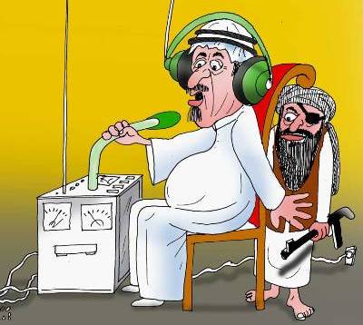 کرزی، شیخ عرب و طالبان!