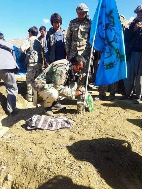 پیکر فرمانده طوفان به خاک سپرده شد