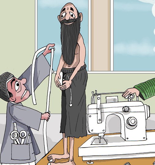 ملا صاحب قطر میره، یک دریشی لوکس بسازی